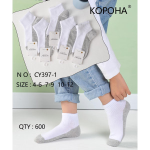 KS2576 Детские хлопковые носки Корона
