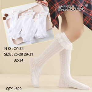 KS2631 Детские хлопковые гольфы Корона