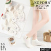 KS3108 Детские летние носки с сеткой Корона для девочек