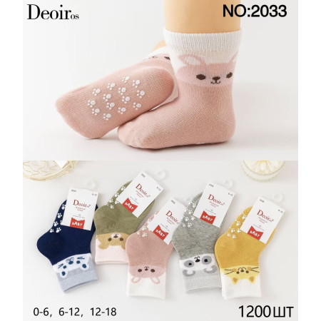 KS3214 Детские хлопковые носки Deoir для девочек