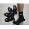 MS3009 Мужские черные спортивные носки хлопковые