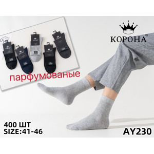 MS3025 Мужские хлопковые носки Корона