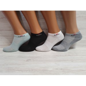 WS1046 Женские хлопковые короткие носки с сеткой Reebok WS1046 Женские хлопковые короткие носки с сеткой Reebok