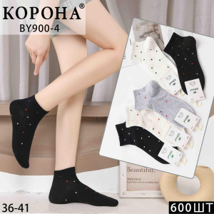 WS2579 Женские хлопковые носки Корона