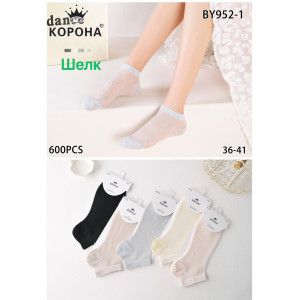 WS2621 Женские хлопковые короткие носки Корона