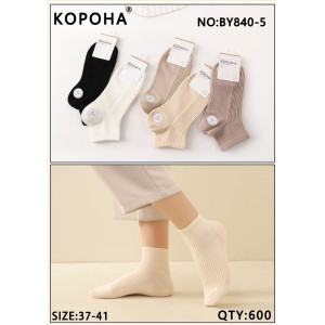 WS2700 Женские хлопковые носки Корона