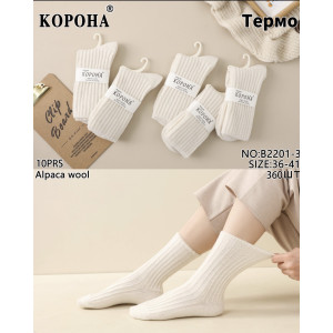 WS2933 Жіночі зимові вовняні термо шкарпетки Корона WS2933 Жіночі зимові вовняні термо шкарпетки Корона