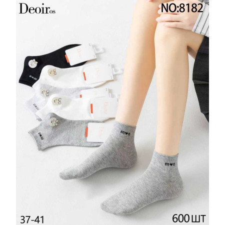 WS3039 Женские хлопковые короткие носки Deoir