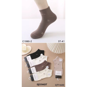 WS3061 Женские хлопковые короткие носки Корона