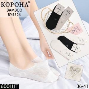 WS3072 Женские бамбуковые следы Корона 