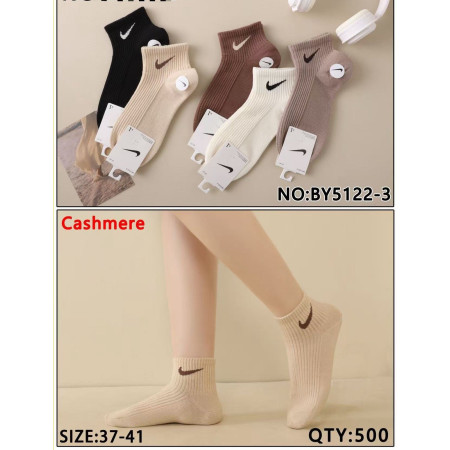 WS2465 Женские спортивные теплые короткие носки