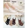 WS3266 Женские теплые носки Корона кашемировые
